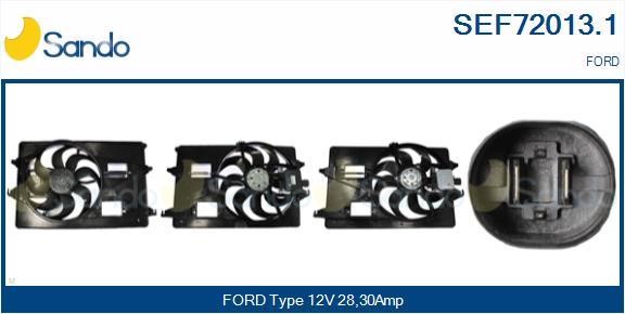 Sando SEF72013.1 Electric Motor, radiator fan SEF720131