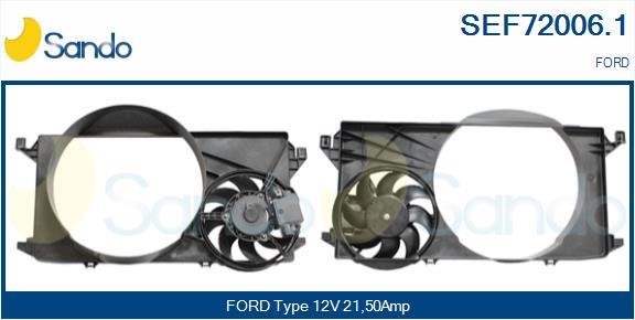 Sando SEF72006.1 Electric Motor, radiator fan SEF720061