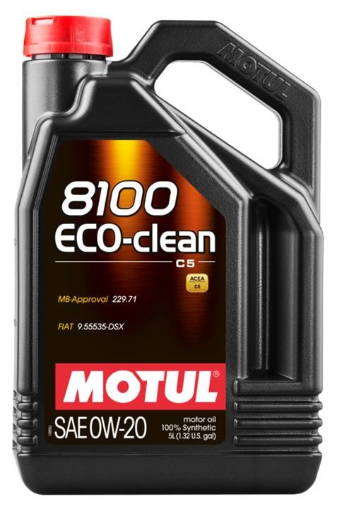 Motul 108862 Engine oil Motul 8100 Eco-Clean 0W-20, 5L 108862
