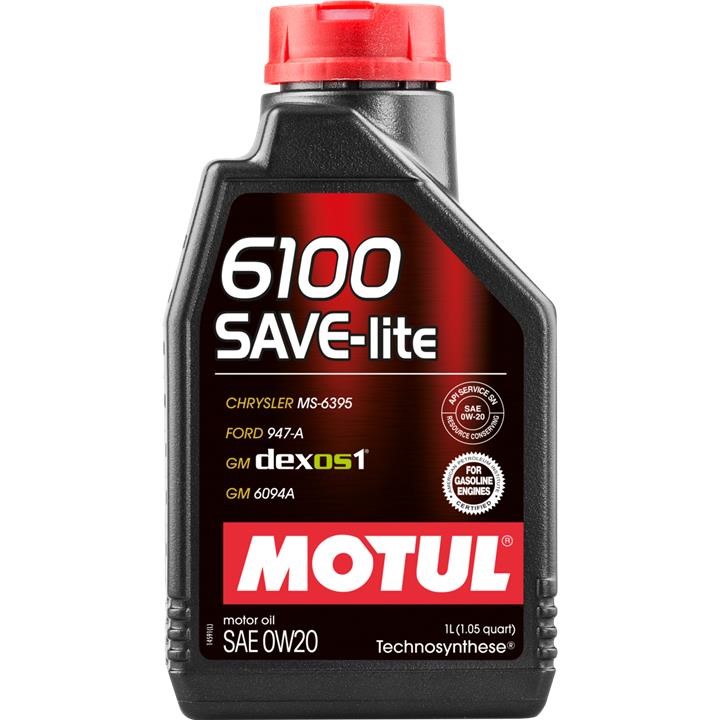 Motul 108002 Engine oil Motul 6100 Save-Lite 0W-20, 1L 108002
