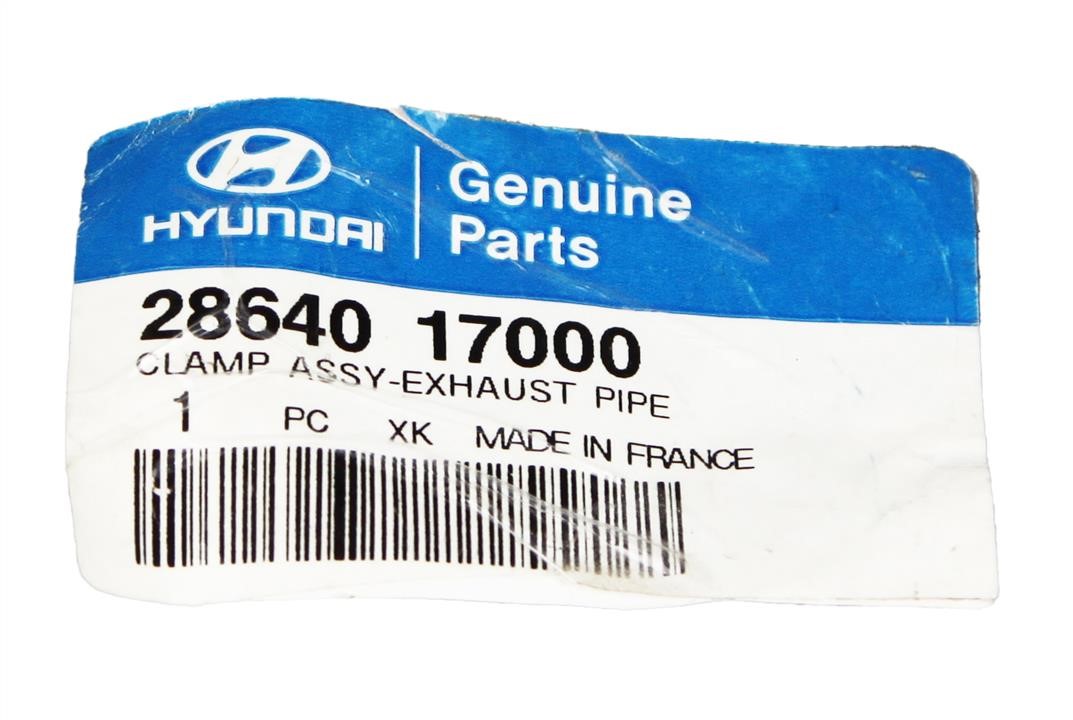 Exhaust clamp Hyundai/Kia 28640 17000