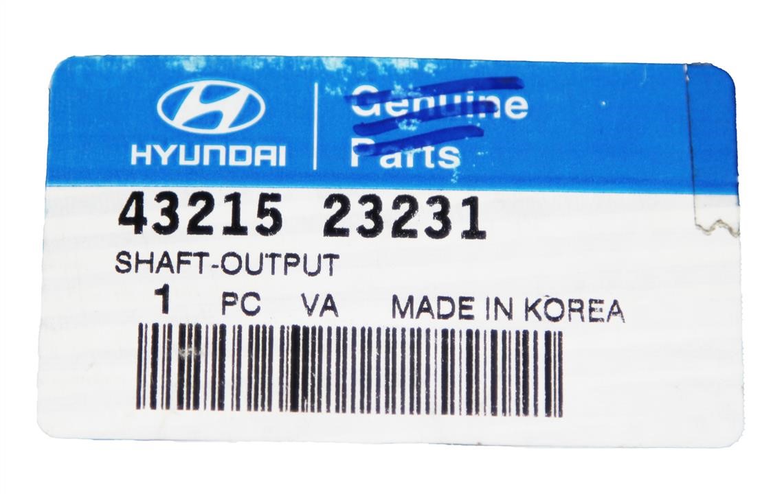 Buy Hyundai/Kia 43215 23231 at a low price in United Arab Emirates!