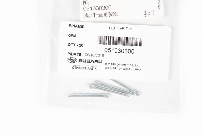 051030300 Subaru Cotter pin