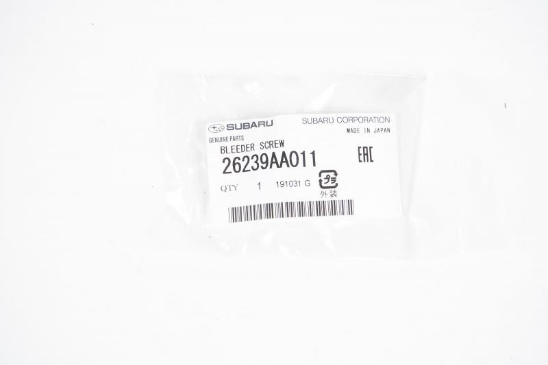 Subaru 26239AA011 Bolt 26239AA011 26239AA011 Subaru Bolt