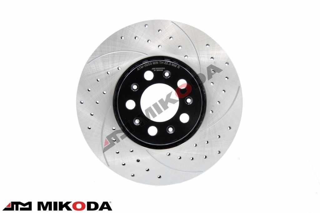 Front vented brake disc Mikoda 0253S