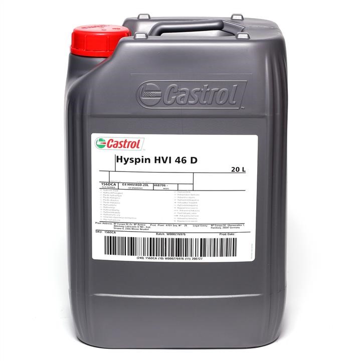 Castrol 156DCA Hydraulic oil Castrol Hyspin HVI 46 D, 20l 156DCA