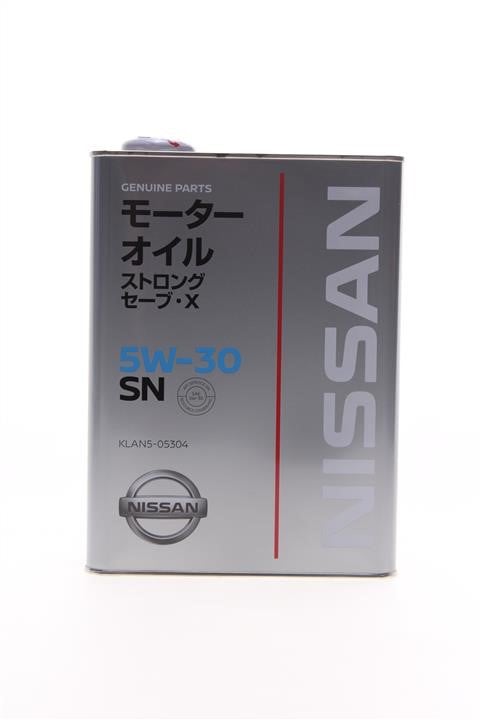 Nissan KLAN5-05304 Engine oil Nissan Strong Save-X 5W-30, 4L KLAN505304