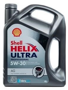 Shell 550046653 Engine oil Shell Helix Ultra Professional AG 5W-30, 4L 550046653