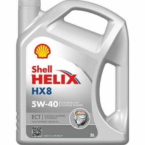 Shell 550046689 Engine oil Shell Helix HX8 ECT 5W-40, 5L 550046689