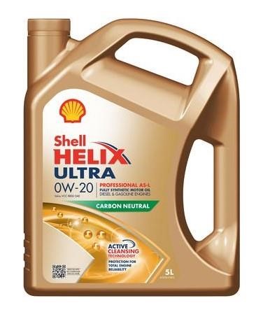 Shell 550055736 Engine oil Shell Helix Ultra Professional AS-L 0W-20, 5L 550055736