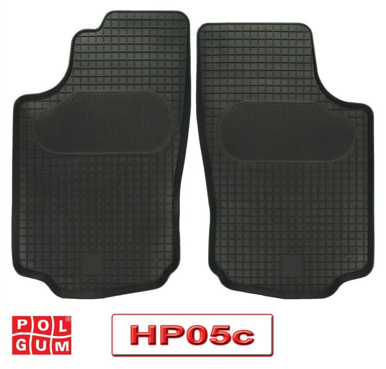Polgum HP05C Rubber floor mats, set HP05C
