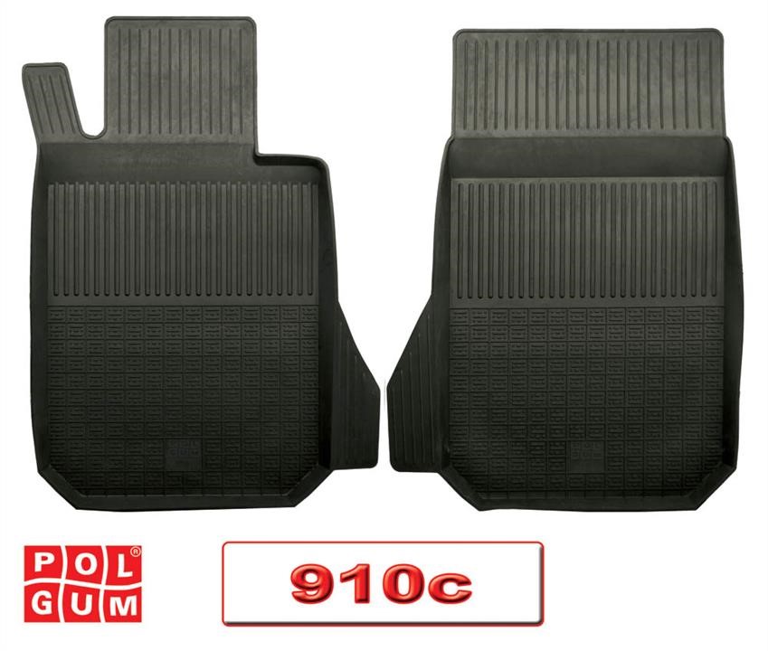 Polgum 910C Interior rubber floor mats, set 910C