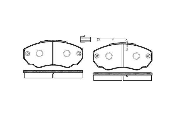 Polcar BS0986494048 Front disc brake pads, set BS0986494048 BS0986494048 Polcar Front disc brake pads, set