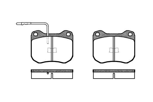 Polcar IE180198 Front disc brake pads, set IE180198