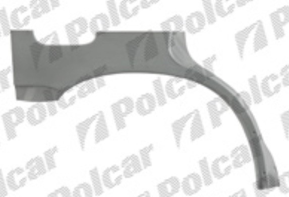 Polcar 720684-4 Repair part rear fender left 7206844