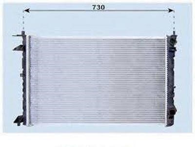 Polcar 603208A3 Radiator, engine cooling 603208A3