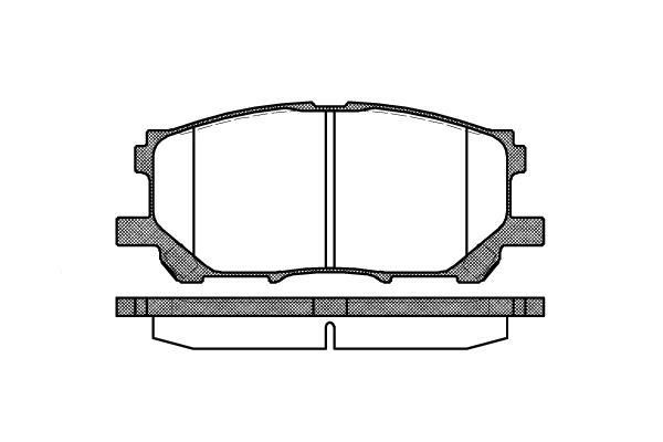 Polcar IE181584 Front disc brake pads, set IE181584