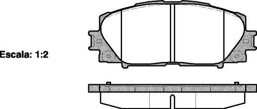 Polcar IE181774 Front disc brake pads, set IE181774