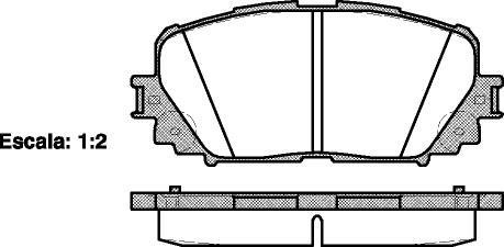 Polcar IE181898 Front disc brake pads, set IE181898