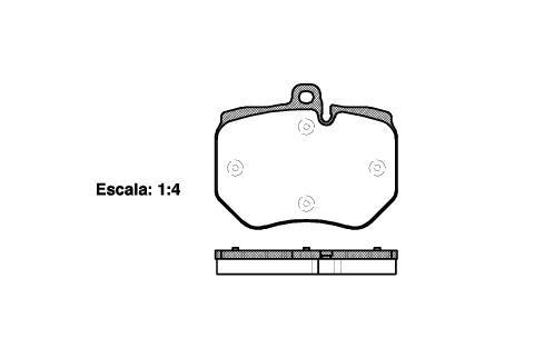 Polcar IE181967 Rear disc brake pads, set IE181967