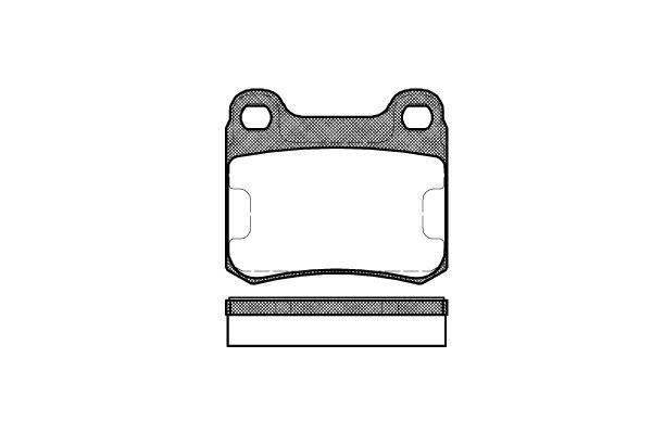 Polcar IE180974 Rear disc brake pads, set IE180974