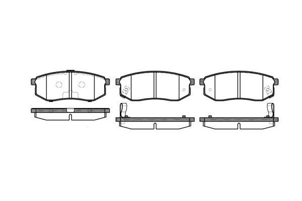 Polcar IE181721 Rear disc brake pads, set IE181721