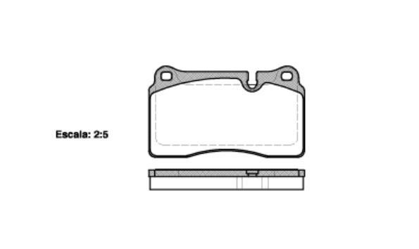 Polcar IE181788 Front disc brake pads, set IE181788