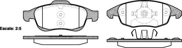 Polcar IE181852 Front disc brake pads, set IE181852
