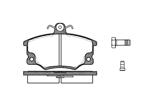 Polcar IE180415 Front disc brake pads, set IE180415