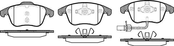 Polcar Front disc brake pads, set – price