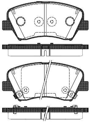 Polcar IE182029 Front disc brake pads, set IE182029