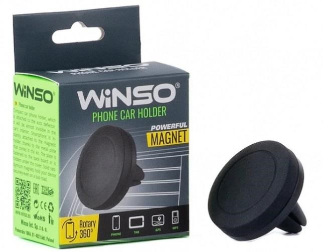 Winso 201210 Car phone holder magnetic on the deflector 201210