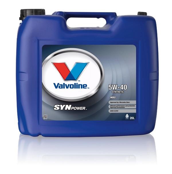 Valvoline 892277 Engine oil Valvoline SynPower MBO 5W-40, 20L 892277