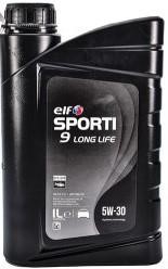 Elf 208445 Engine oil Elf Sporti 9 Long Life 5W-30, 1L 208445