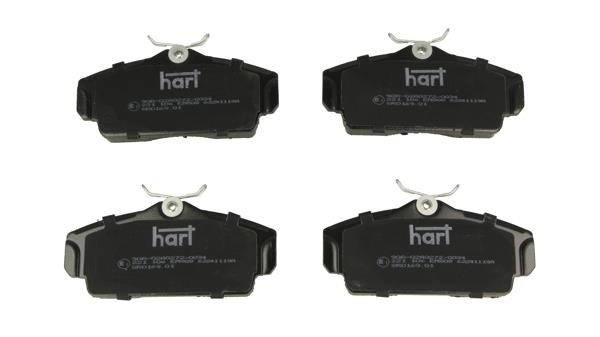 Hart 221106 Brake Pad Set, disc brake 221106