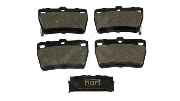 Hart 252 301 Brake Pad Set, disc brake 252301