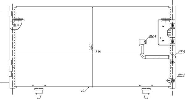 AC Condenser Hart 637 001