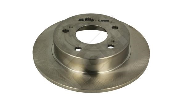 Hart 214 283 Rear brake disc, non-ventilated 214283