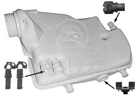 Aslyx AS-103657 Expansion Tank, coolant AS103657