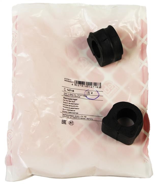 febi Front anti roll bar bush – price 8 PLN