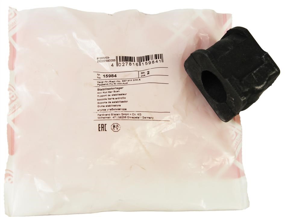 Front stabilizer bush, right febi 15984