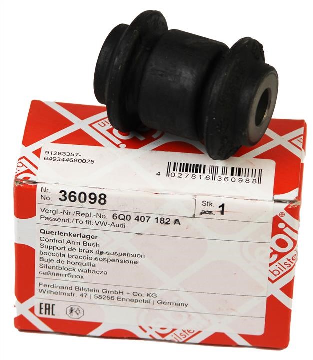 Control arm bushing febi 36098