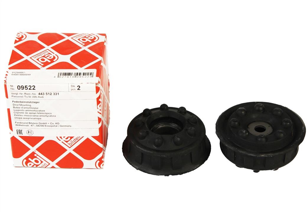 Rear shock absorber support febi 09522