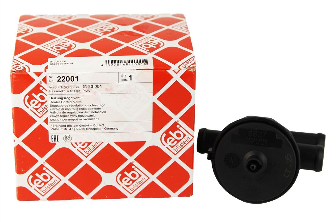 febi Heater control valve – price 44 PLN