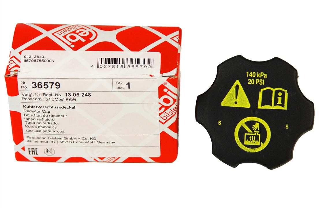 febi Expansion tank cap – price 22 PLN