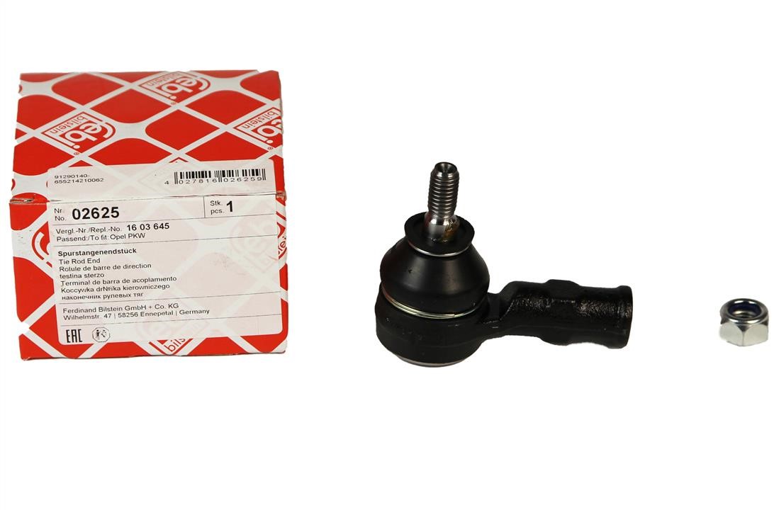Tie rod end outer febi 02625