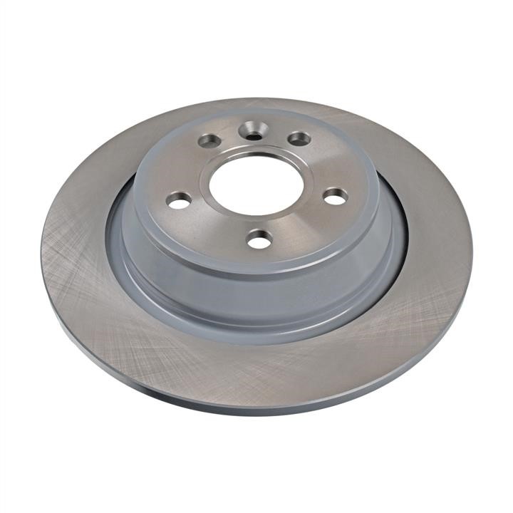 Rear brake disc, non-ventilated febi 30721