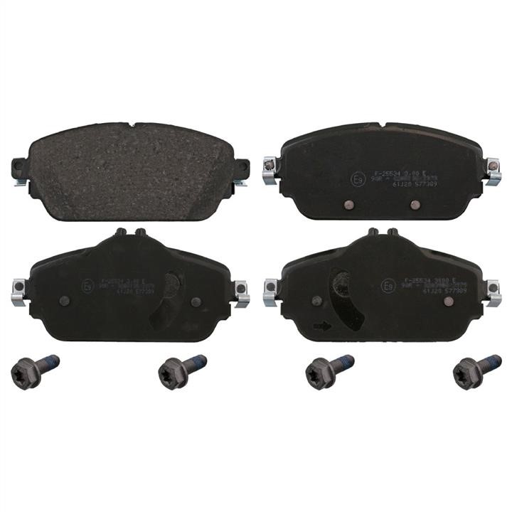 febi 16988 Brake pad set 16988 16988 febi Brake pad set