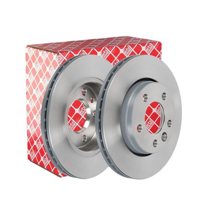 febi 28682 Rear ventilated brake disc 28682