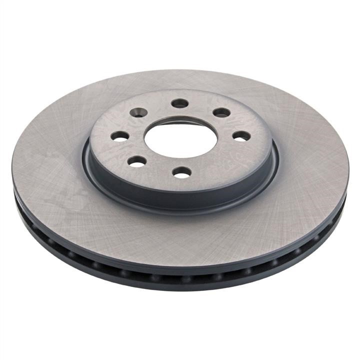 febi 44123 Front brake disc ventilated 44123